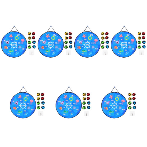 7Ensembles Jeu De Fléchettes Adhésives Double-Face 2