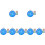 7Ensembles Jeu De Fléchettes Adhésives Double-Face 4
