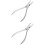 2Pcs Silver Clarinet Needle Removing Plier Wind Instrument Repair Tool 7