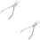 2Pcs Silver Clarinet Needle Removing Plier Wind Instrument Repair Tool 8