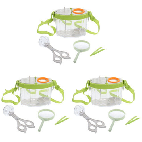 3Ensembles Kit D'exploration Enfants Multifonction Vert En Plastique 2