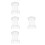 4Pcs Weatherproof Plastic Memorial Plaques for Graves Halloween Decor 4