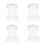 4Pcs Weatherproof Plastic Memorial Plaques for Graves Halloween Decor 5