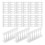 72Pièces Clôture Résine Blanche Miniature - Décor Table Sable DIY 2