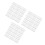 72Pièces Clôture Résine Blanche Miniature - Décor Table Sable DIY 6