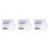 3Packs Breathable White Breastfeeding Pads Thickened Nursing Cushions 9