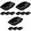 12Pcs Black Dumbbell Stand Storage Rack for Home Gym 5