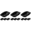 12Pcs Black Dumbbell Stand Storage Rack for Home Gym 6