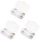 3Sets Baby Training Wit, Rond En Gemakkelijk Schoon 2