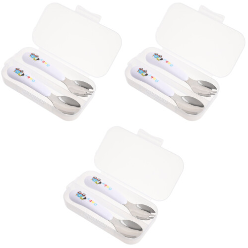 3Sets Baby Training Wit, Rond En Gemakkelijk Schoon 2