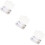 3Sets Baby Training Wit, Rond En Gemakkelijk Schoon 9