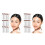 Black Simulation Eyebrow Stickers Easy Apply Peel 5