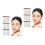 Black Simulation Eyebrow Stickers Easy Apply Peel 6