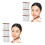 Black Simulation Eyebrow Stickers Easy Apply Peel 8