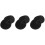 3Pcs Black Silicone Cleaning Pads for Makeup Brush Tools 5