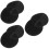 3Pcs Black Silicone Cleaning Pads for Makeup Brush Tools 8