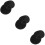 3Pcs Black Silicone Cleaning Pads for Makeup Brush Tools 10