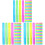 96Pcs High Grade Plastic 30Cm Rulers Assorted Colors for Classroom Use 2