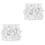 2Rouleaux Pendentif Décor DIY Suspendu Durable 3