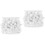 2Rouleaux Pendentif Décor DIY Suspendu Durable 4