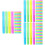 96Pcs High Grade Plastic 30Cm Rulers Assorted Colors for Classroom Use 6