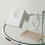 Witte plastic tissueboxhouder 7,68 x 4,53 x 5,12 inch 4