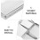 Silver Retro Metal Case Portable Holder 8