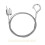 2 Pcs Removable Frame Hanging Hooks Wire Rope Locker Compact Picture Hangers 2