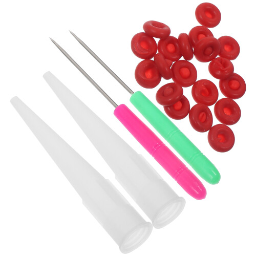 2Sets Durable Latex Caulk Sealing Caps Assorted Colors 2
