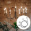 2 Pcs Removable Frame Hanging Hooks Wire Rope Locker Compact Picture Hangers 4