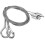 2 Pcs Removable Frame Hanging Hooks Wire Rope Locker Compact Picture Hangers 7