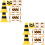 2Sets Lightweight Mini Traffic Cone Toys Educational Kids Gift 7