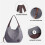 Dam Canvas Hobo Purse Multi Pocket Handväskor Axelväskor Totes Väskor 3