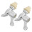 4Pcs Plastic Beverage Spout Tap Silver with Ergonomic Handle for Home 2