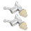 4Pcs Plastic Beverage Spout Tap Silver with Ergonomic Handle for Home 3