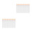 300Pcs Nylon Disposable Eyeliner & Eyeshadow Applicator Tools White 4