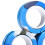 Fidget Toys Ενήλικες, Βραχιόλι Μαγνητικής Δύναμης Fidget Δαχτυλίδια για Άγχος, Μαγνήτες 3