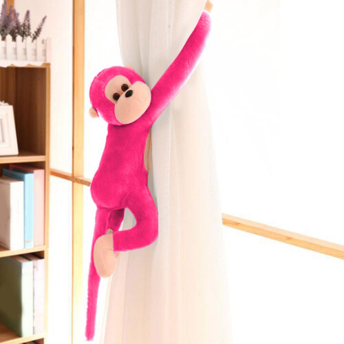 Watermelon Red Monkey Plush Toy 70cm Soft Educational Doll 1