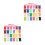 2Ensembles Kit Argile Colorée Sèche Outils Modelage Bricolage Enfants 9