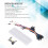830 Tie Points Breadboard Kit for DIY Projects, 12V Power Supply White 12