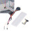 830 Tie Points Breadboard Kit for DIY Projects, 12V Power Supply White 4