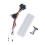 830 Tie Points Breadboard Kit for DIY Projects, 12V Power Supply White 14