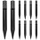 Pathway Light Stakes Replacement Black10Pcs6.09X0.43X0.43in Abs 2