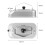 300ml Portable Aluminum Camping Kettle 5