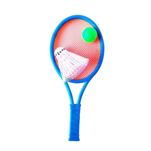 Badmintonset voor kinderen – Plastic rackets en shuttlecocks 2