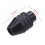 2pcs 8x0.75 Size Practical Universal Three-jaw Chuck Keyless Drill Chuck Black Long 2