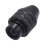2pcs 8x0.75 Size Practical Universal Three-jaw Chuck Keyless Drill Chuck Black Long 3