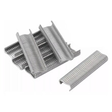 2400 pcs M Shape Nails for Animal Cages, 17x12x9mm, Steel