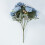 Silk Peony Rose Hydrangea Bouquets 12 in (2 pcs) 2