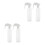 4Pcs Clear Plastic Spray Bottles Easy Press Trigger for Liquid Use 3